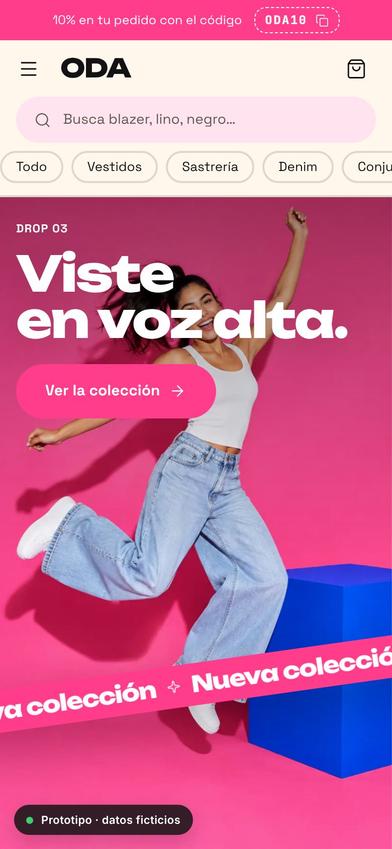 Vista móvil del catálogo Rótulo